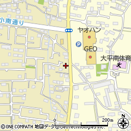 栃木県栃木市大平町新1016周辺の地図