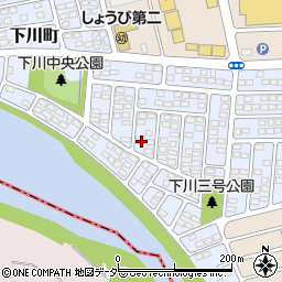 群馬県前橋市下川町42-8周辺の地図