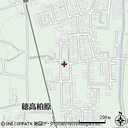 長野県安曇野市穂高柏原1600周辺の地図