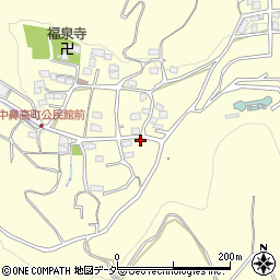 群馬県高崎市鼻高町575周辺の地図