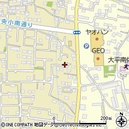 栃木県栃木市大平町新1017周辺の地図