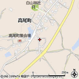 石川県加賀市高尾町ケ周辺の地図