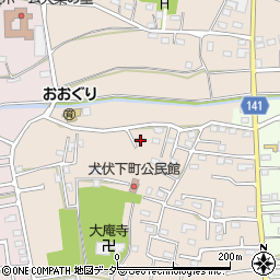 栃木県佐野市犬伏下町2288-7周辺の地図