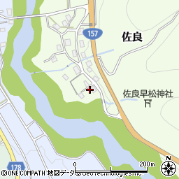 石川県白山市佐良マ3周辺の地図