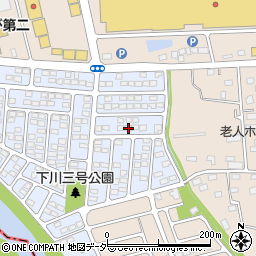 群馬県前橋市下川町50-14周辺の地図