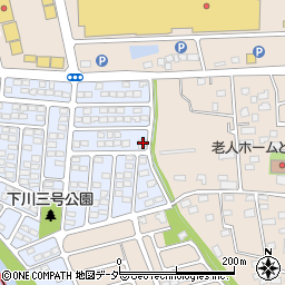 群馬県前橋市下川町50-10周辺の地図