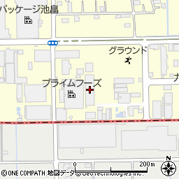 東京電力前橋資材センター周辺の地図