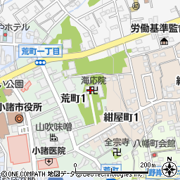 ミノヤ　陶器店周辺の地図