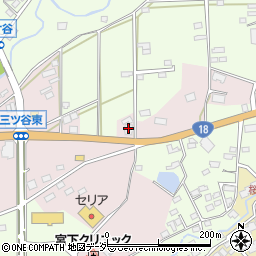 アザレ自然派化粧品御代田店周辺の地図