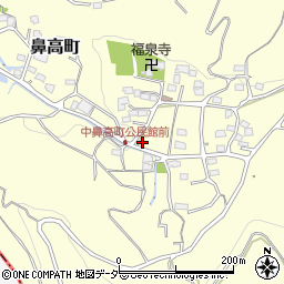 群馬県高崎市鼻高町671周辺の地図