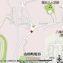 石川県加賀市山田町ヲ周辺の地図