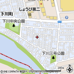 群馬県前橋市下川町42-3周辺の地図