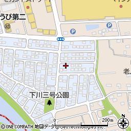 群馬県前橋市下川町50-2周辺の地図