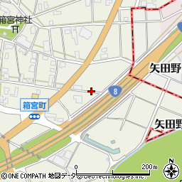 石川県加賀市箱宮町ラ周辺の地図