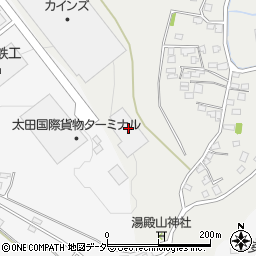 太田国際貨物ターミナル海上コンテナターミナル周辺の地図