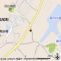 石川県加賀市高尾町い周辺の地図