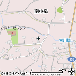 茨城県笠間市南小泉987周辺の地図