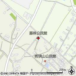 藤株公民館周辺の地図