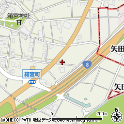 石川県加賀市箱宮町ラ25周辺の地図