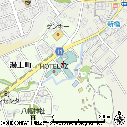 石川県小松市湯上町（い）周辺の地図