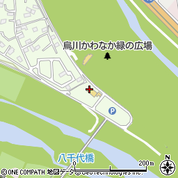 烏川カフェ周辺の地図