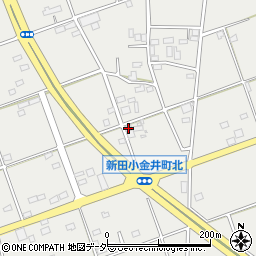 群馬県太田市新田小金井町1671周辺の地図