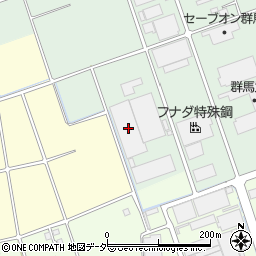 鋼板加工伊勢崎工場周辺の地図