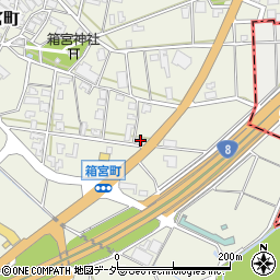 石川県加賀市箱宮町ラ10周辺の地図