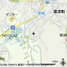 石川県小松市粟津町ホ33周辺の地図