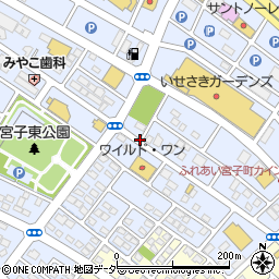 宮子町東周辺の地図