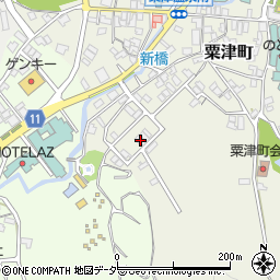 石川県小松市粟津町ホ45-1周辺の地図
