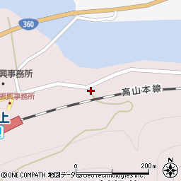 飛騨警察署宮川警察官駐在所周辺の地図