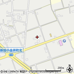 群馬県太田市新田小金井町1575-4周辺の地図