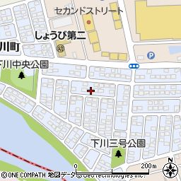 群馬県前橋市下川町41-14周辺の地図