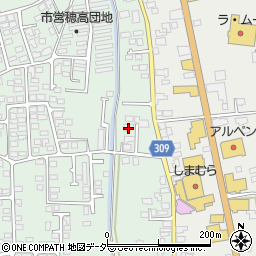 長野県安曇野市穂高柏原959周辺の地図