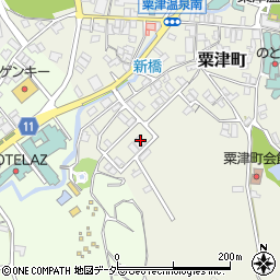 石川県小松市粟津町ホ43周辺の地図