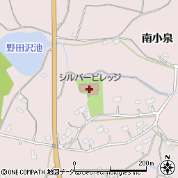 茨城県笠間市南小泉977周辺の地図