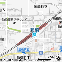 石川県加賀市動橋町ニ周辺の地図