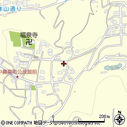 群馬県高崎市鼻高町585周辺の地図