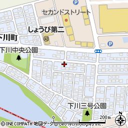 群馬県前橋市下川町41-4周辺の地図