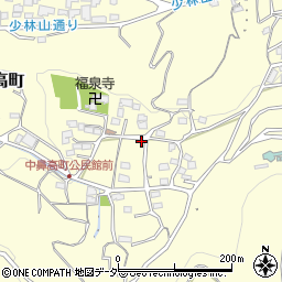 群馬県高崎市鼻高町656周辺の地図