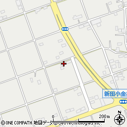 群馬県太田市新田小金井町1746周辺の地図