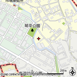 群馬県太田市市場町138-6周辺の地図