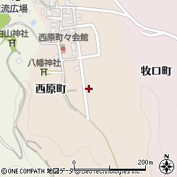 石川県小松市西原町ろ周辺の地図
