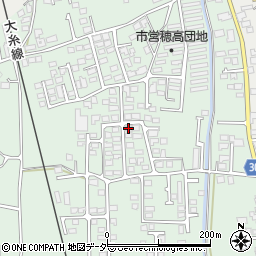 長野県安曇野市穂高柏原1647周辺の地図