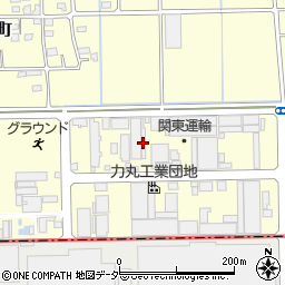協同組合日本引越センター　群馬センター周辺の地図