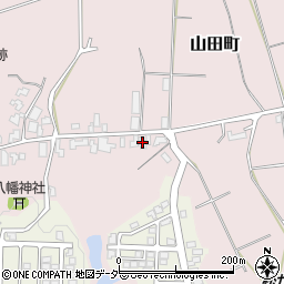 石川県加賀市山田町タ10周辺の地図