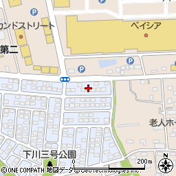 群馬県前橋市下川町48周辺の地図