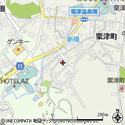 石川県小松市粟津町ホ143周辺の地図