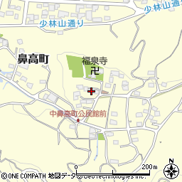 群馬県高崎市鼻高町703-1周辺の地図